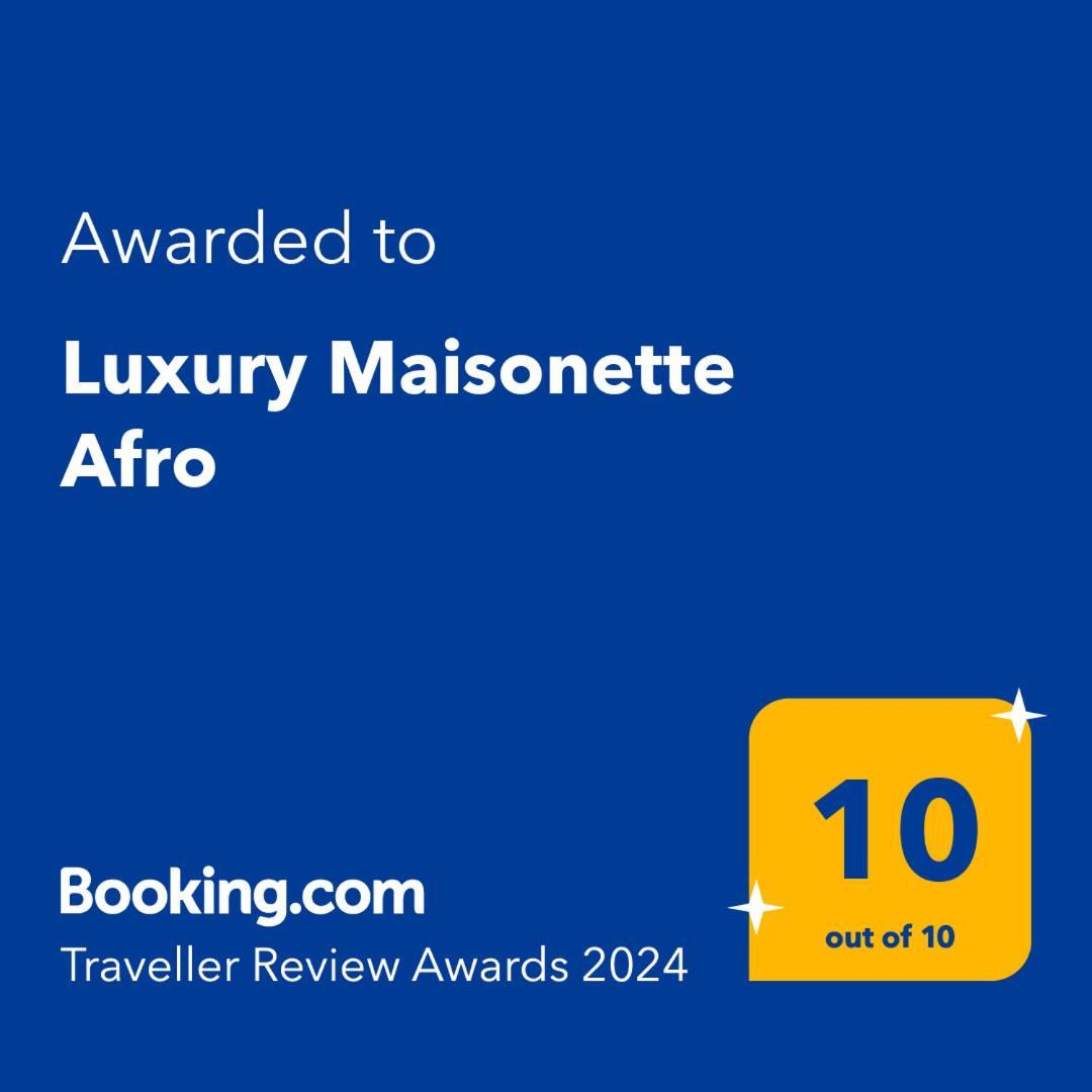 Luxury Maisonette Afro Guwes Zewnętrze zdjęcie
